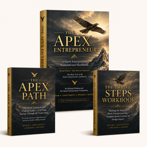 The Apex Entrepreneur — Second Edition - The Complete Digital Founder Transformation System: Foundational Handbook, Twelve Steps Workbook, and 14-Week Apex Path Program Guide