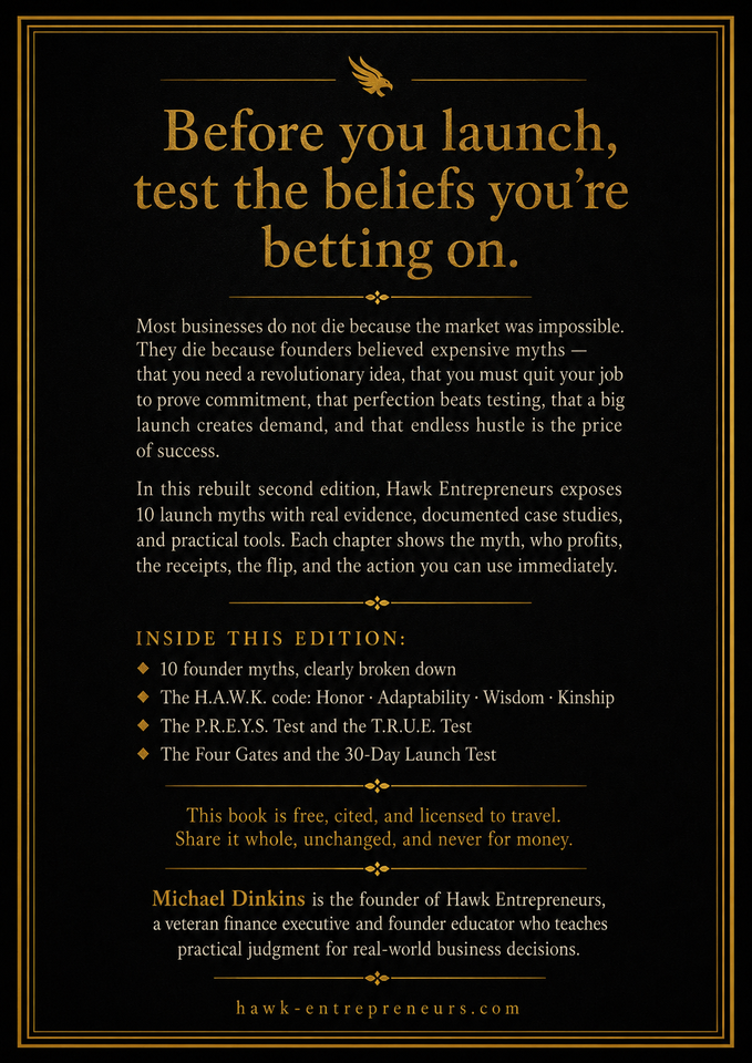 THE LAUNCH MYTH BUSTER Second Edition